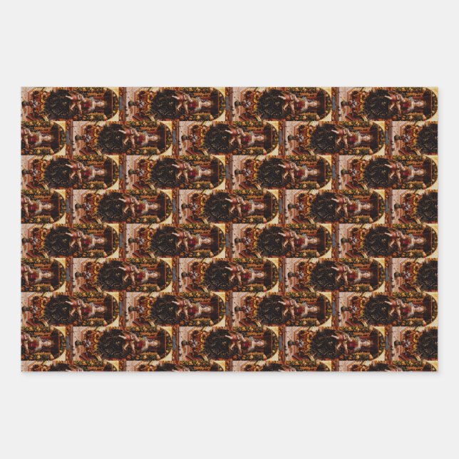 The Madonna della Candeletta by Carlo Crivelli Wrapping Paper Sheets (Front)