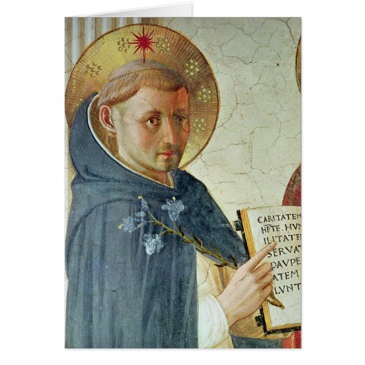 The Madonna delle Ombre, detail of St. Dominic (Front)