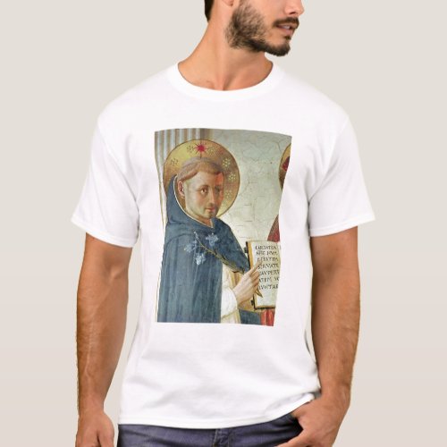 The Madonna delle Ombre detail of St Dominic T_Shirt