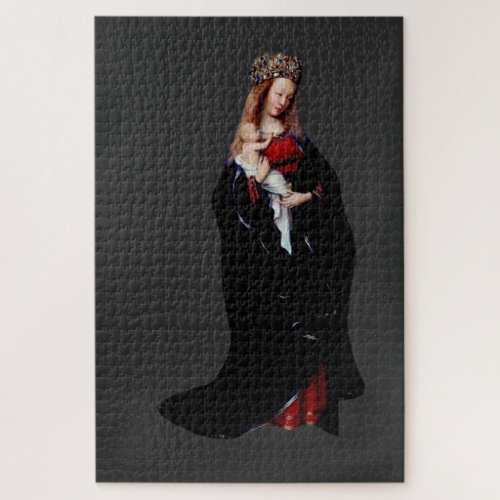 The Madonna in the Church by Jan van Eyck  Jigsaw Puzzle