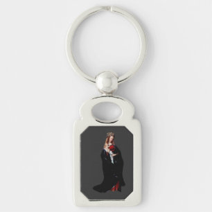 The Madonna in the Church by Jan van Eyck Keychain