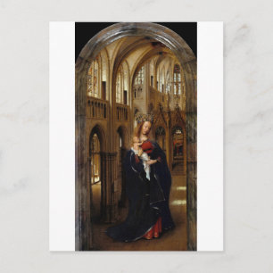 The Madonna in the Church by Jan Van Eyck Postcard