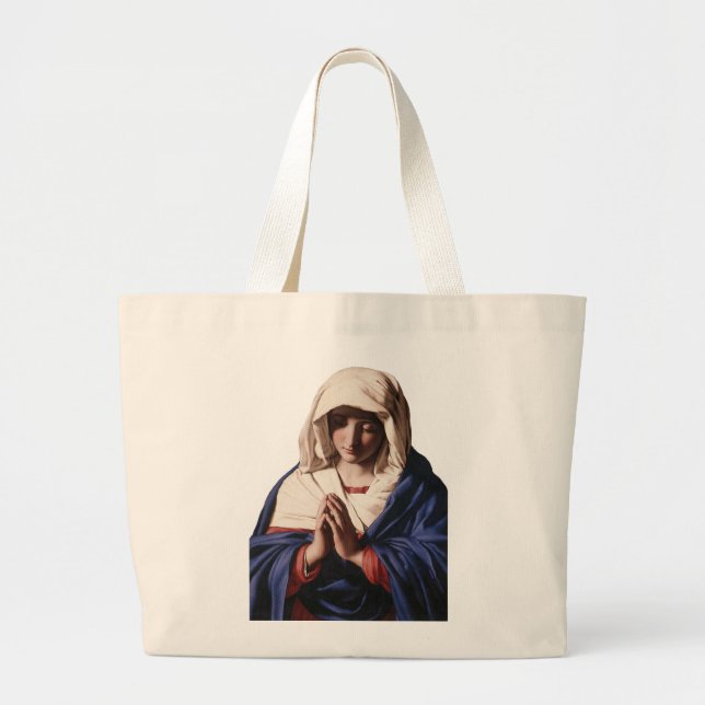 The Madonna Large Tote Bag (Front)