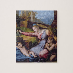 The Madonna of the Blue Diadem or The Madonna of t Jigsaw Puzzle