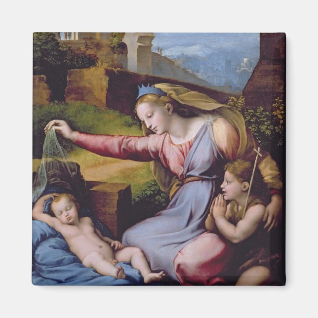 The Madonna of the Blue Diadem or The Madonna of t Magnet (Front)