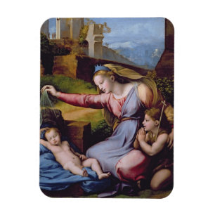 The Madonna of the Blue Diadem or The Madonna of t Magnet