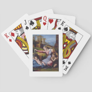 The Madonna of the Blue Diadem or The Madonna of t Poker Cards
