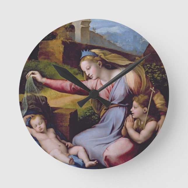 The Madonna of the Blue Diadem or The Madonna of t Round Clock (Front)