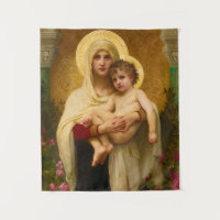 The Madonna of the Roses by William Bouguereau