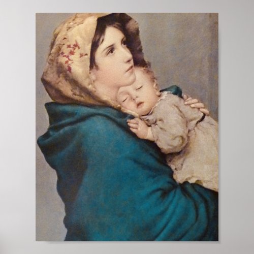 The Madonna Of The Streets By Roberto Ferruzzi Poster