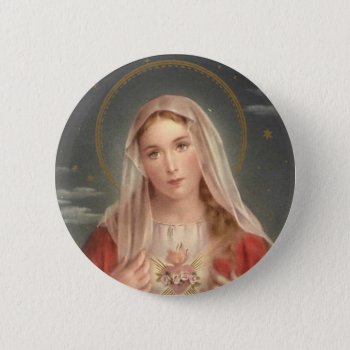 The Madonna Pinback Button by Xuxario at Zazzle
