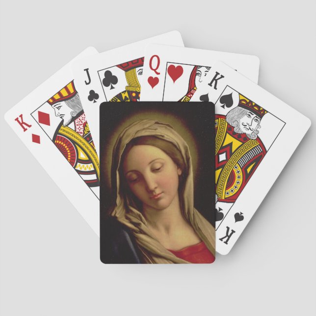 The Madonna Poker Cards (Back)