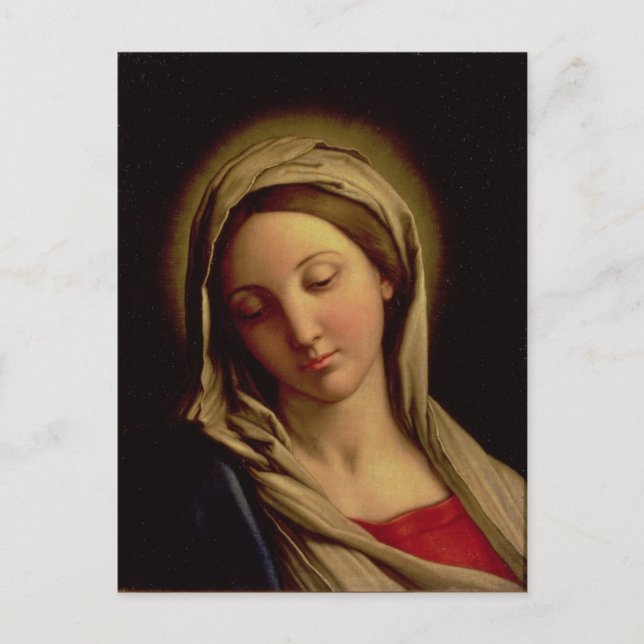 The Madonna Postcard (Front)