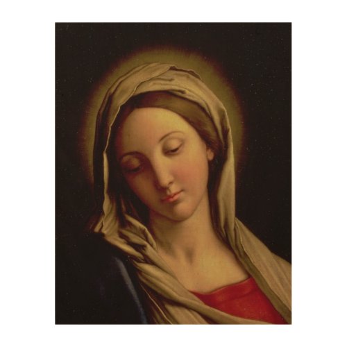 The Madonna Wood Wall Decor