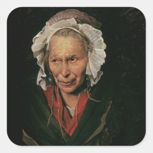 The Madwoman or The Obsession of Envy 1819_22 Square Sticker