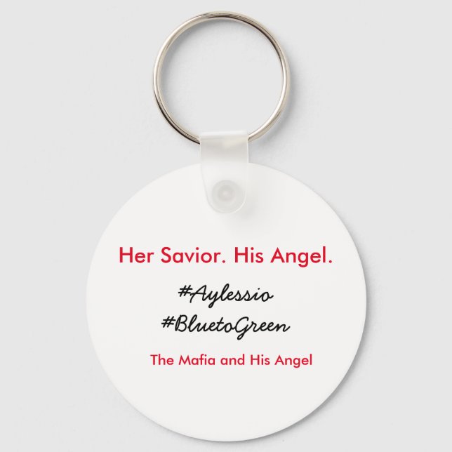 The Mafia and His Angel keychain (Front)