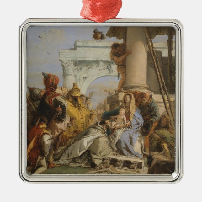 The Magi Metal Ornament (Front)