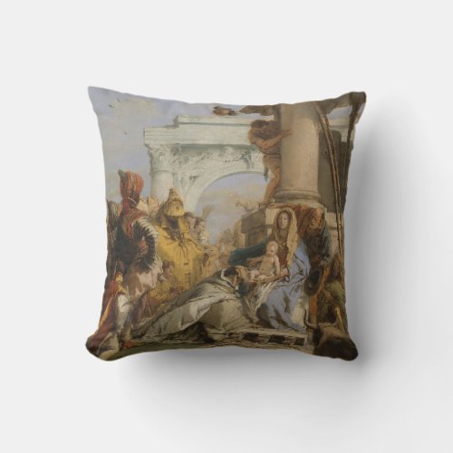 The Magi Throw Pillow