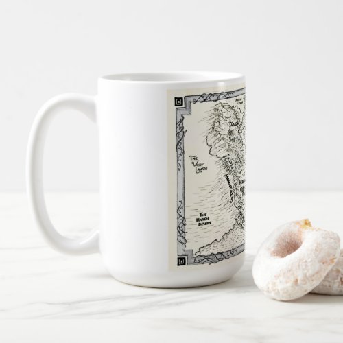 The Magian Peninsula Map Mug