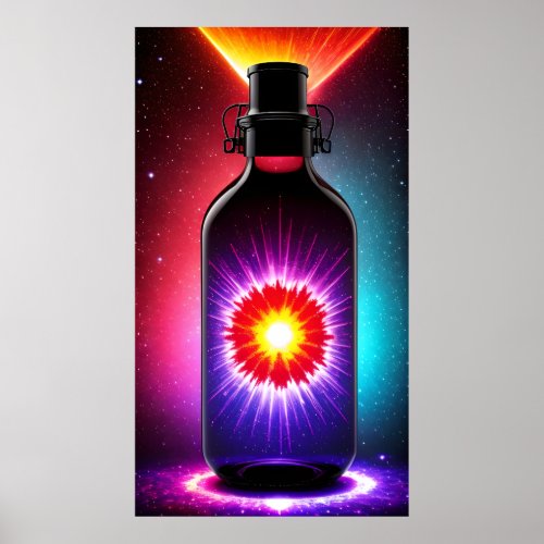 The Magic Bottle  A nuclear explosion in a bottle Poster