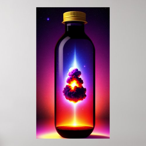 The Magic Bottle  A nuclear explosion in a bottle Poster