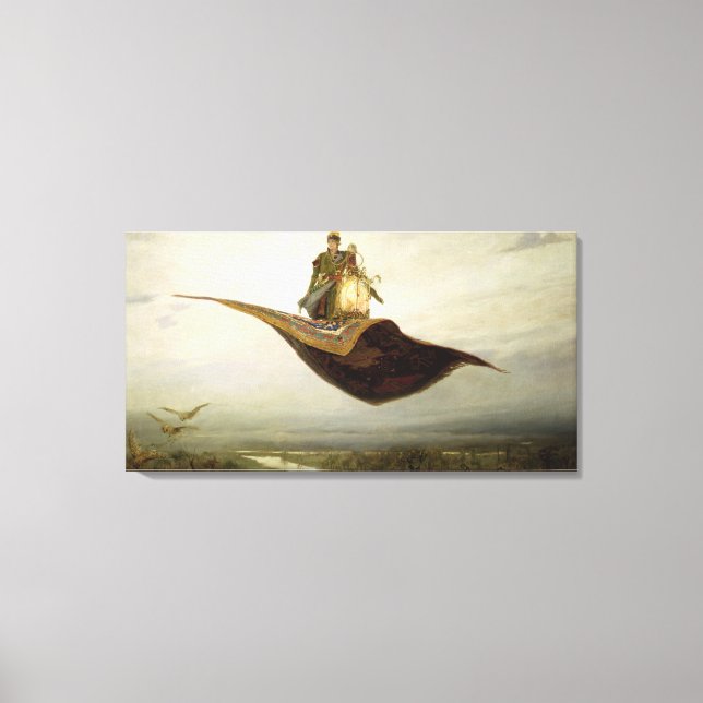 The Magic Carpet, 1880 Canvas Print (Front)