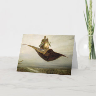 The Magic Carpet, 1880 Card