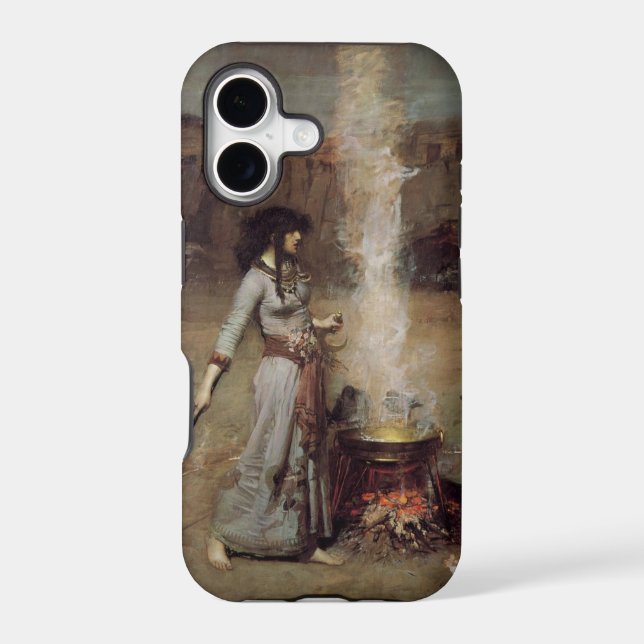 The Magic Circle [John William Waterhouse] Iphone Case (Back)