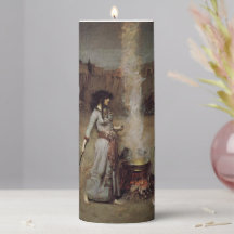 The Magic Circle Pillar Candle