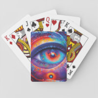 The magic eye — fantastic universe playing cards