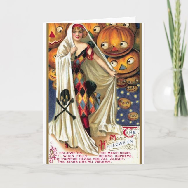 The Magic Halloween Card (Front)