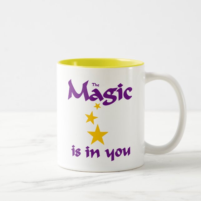 The Magic is in you Two-Tone Coffee Mug (Right)