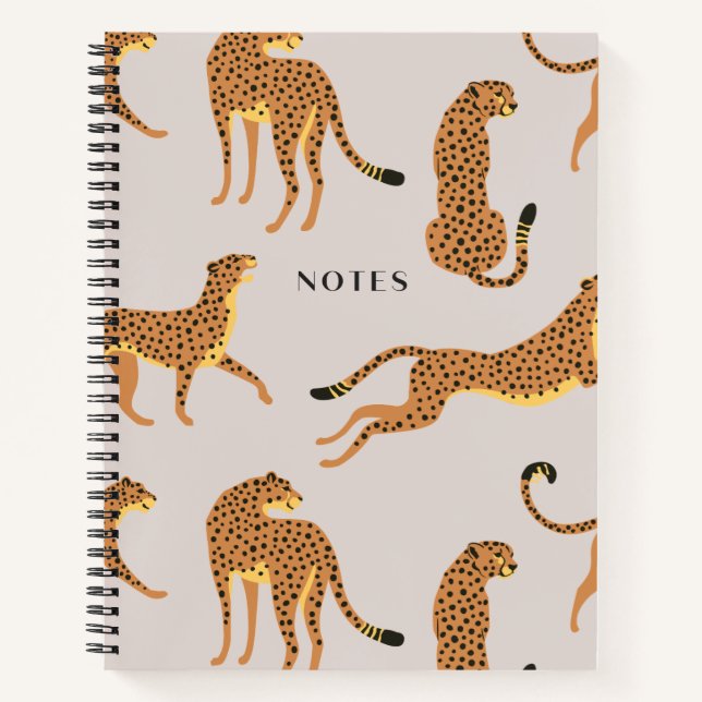 The Magic Jungle Spiral Notebook | Animals (Front)