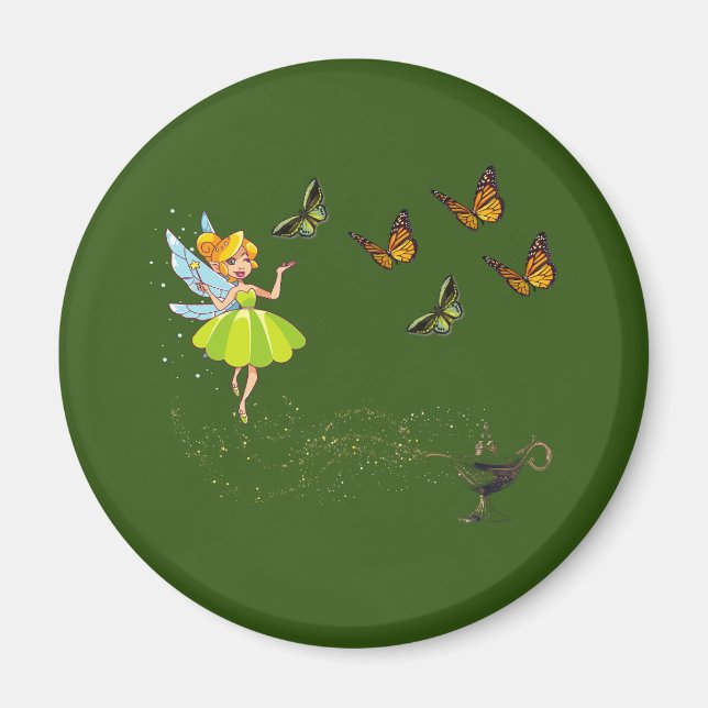 The magic lamp magnet (Front)