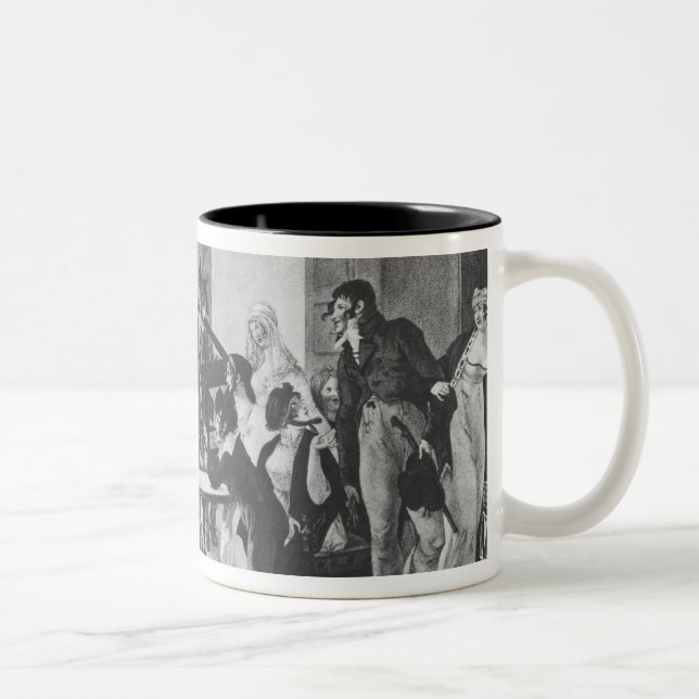 The Magic Lantern, 1798 Two-Tone Coffee Mug (Right)
