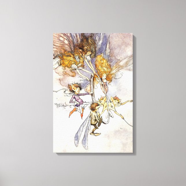 “The Magic Mirror” Canvas Print (Front)