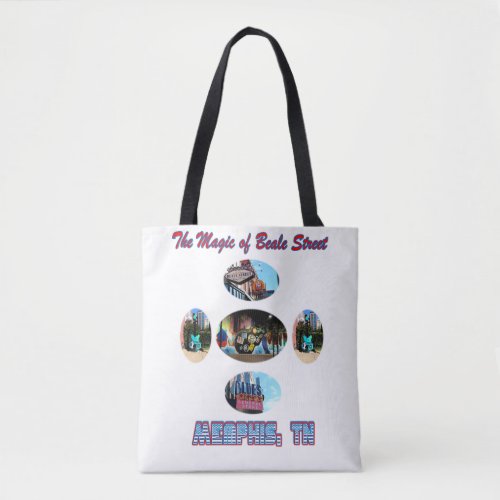 The Magic of Beale Street Tote Bag