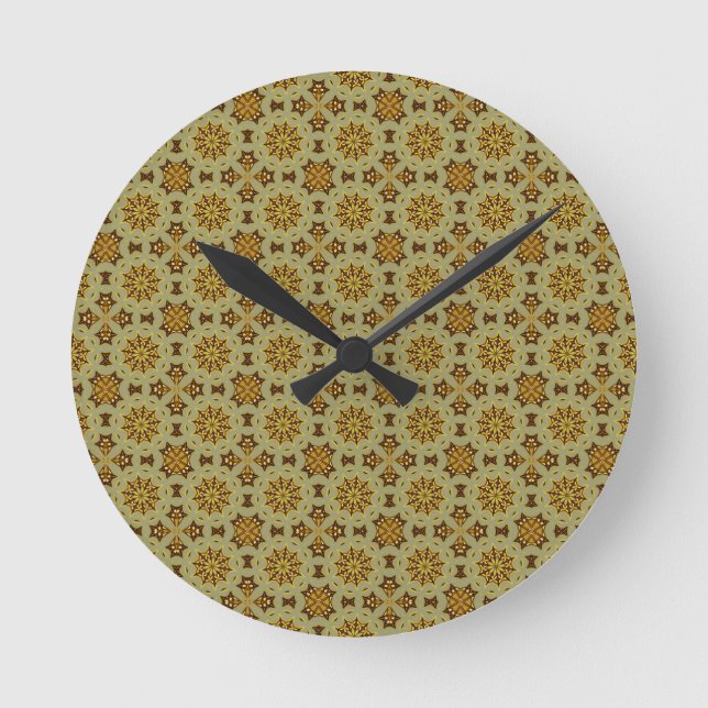 The Magic of Christmas Round Clock (Front)
