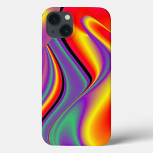 The Magic of Colors Abstract 3D Rainbowart iPhone 13 Case
