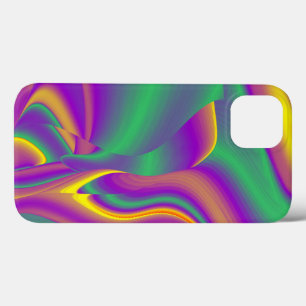 The Magic of Colors Abstract 3D Rainbowart iPhone 13 Case