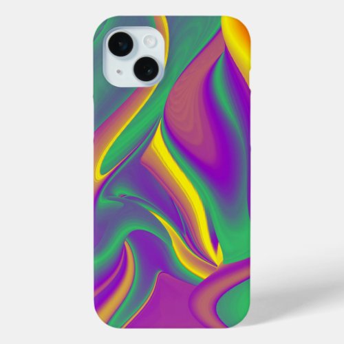 The Magic of Colors Abstract 3D Rainbowart iPhone 15 Plus Case
