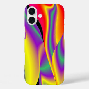 The Magic of Colors Abstract 3D Rainbowart iPhone 16 Plus Case