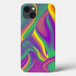 The Magic of Colors Abstract 3D Rainbowart iPhone 13 Case