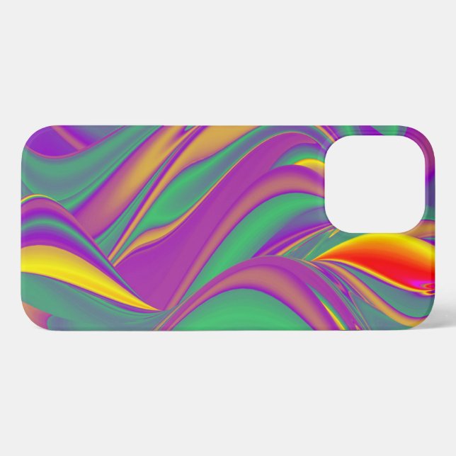 The Magic of Colors Abstract 3D Rainbowart iPhone Case (Back Horizontal)