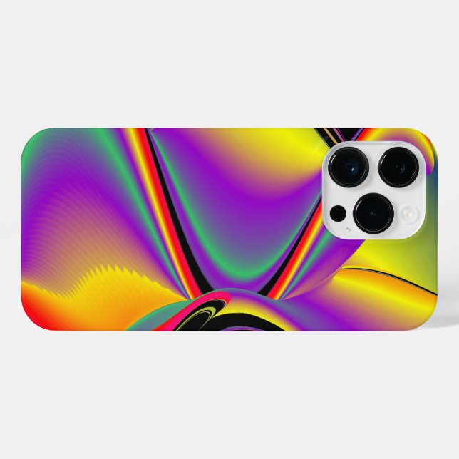 The Magic of Colors Abstract 3D Rainbowart iPhone Case (Back Horizontal)