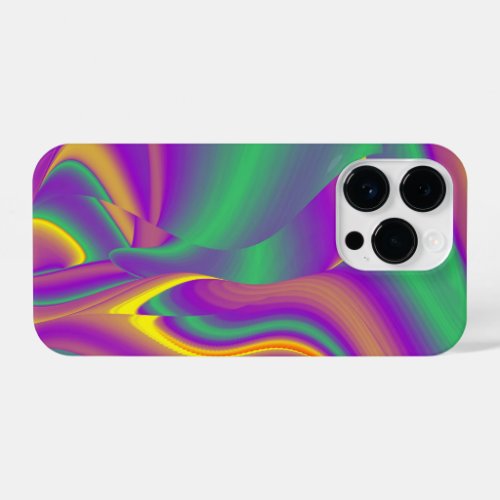 The Magic of Colors Abstract 3D Rainbowart iPhone 14 Pro Case