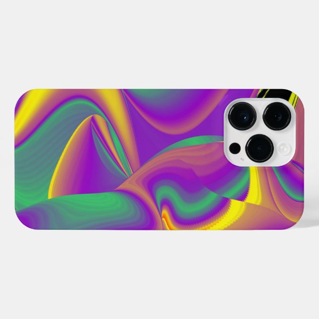 The Magic of Colors Abstract 3D Rainbowart iPhone Case (Back Horizontal)
