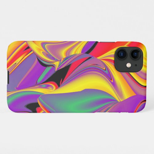 The Magic of Colors Abstract 3D Rainbowart iPhone 11 Case