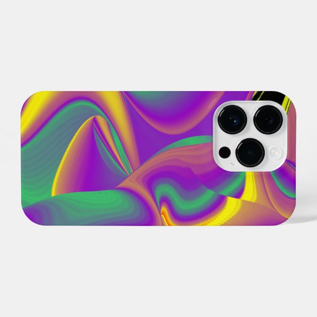 The Magic of Colors Abstract 3D Rainbowart iPhone Case (Back Horizontal)