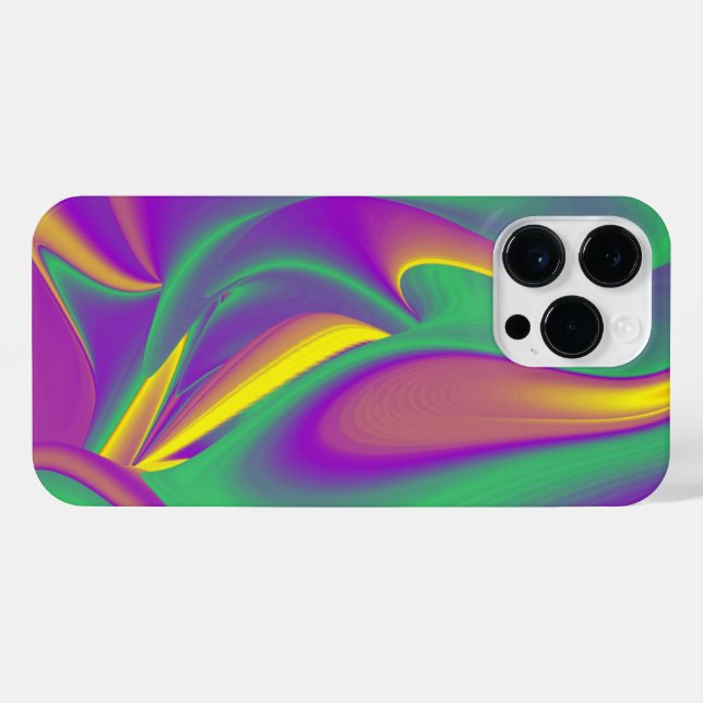 The Magic of Colors Abstract 3D Rainbowart iPhone Case (Back Horizontal)